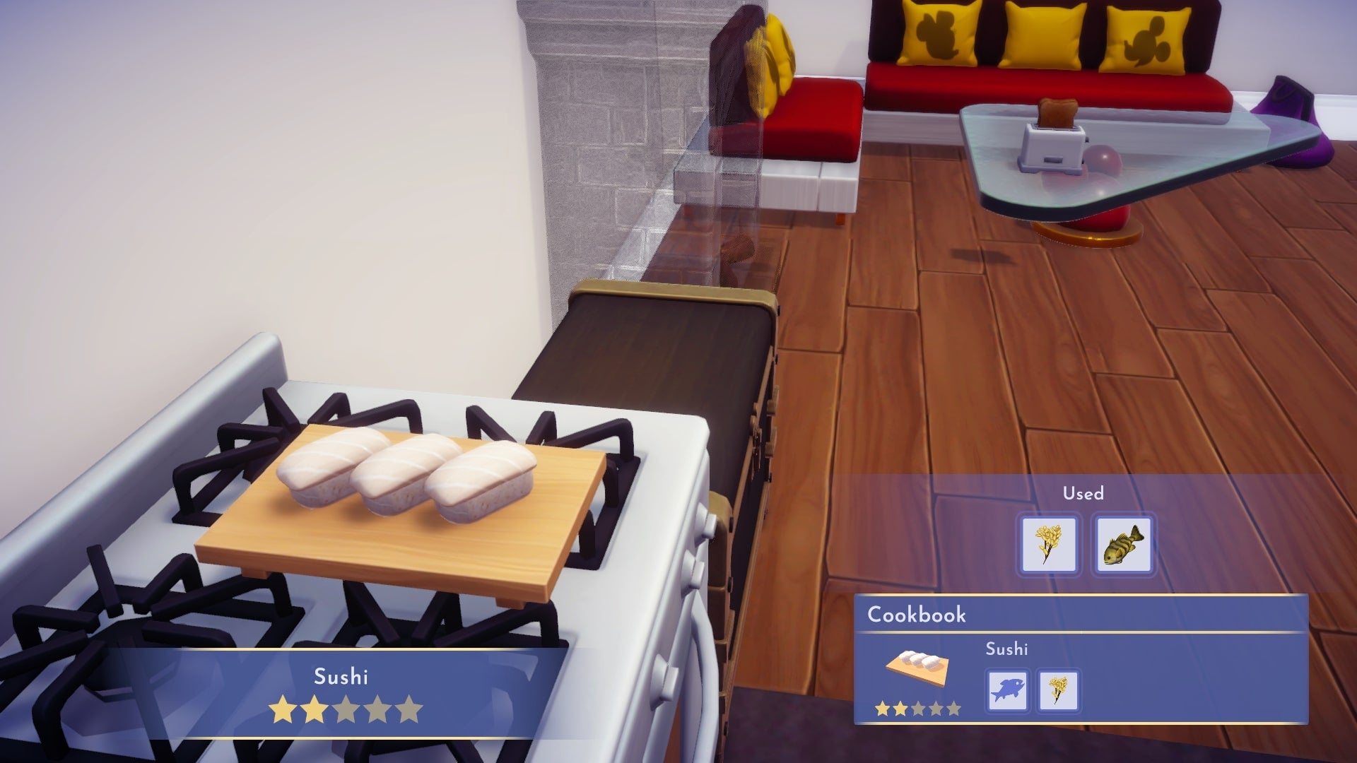 Disney Dreamlight Valley How To Make Sushi VG247
